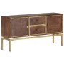 Aparador de madera maciza de mango 120x29x60 cm de , Aparadores - Ref: Foro24-287759, Precio: 270,92 €, Descuento: %