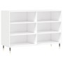 Aparador de madera de ingeniería blanco 103,5x35x70 cm de , Aparadores - Ref: Foro24-827100, Precio: 77,44 €, Descuento: %