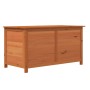 Baúl para cojines madera de abeto maciza marrón 100x50x56 cm de , Cajas de almacenaje para exteriores - Ref: Foro24-152169, P...