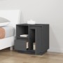Mesitas de noche 2 uds madera maciza pino gris 50x34x50 cm de , Mesitas de noche - Ref: Foro24-814484, Precio: 90,23 €, Descu...