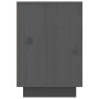 Mesitas de noche 2 uds madera maciza pino gris 50x34x50 cm de , Mesitas de noche - Ref: Foro24-814484, Precio: 90,23 €, Descu...