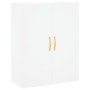 Armario de pared blanco 69,5x34x90 cm de , Aparadores - Ref: Foro24-828404, Precio: 87,50 €, Descuento: %