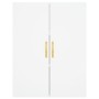 Armario de pared blanco 69,5x34x90 cm de , Aparadores - Ref: Foro24-828404, Precio: 87,50 €, Descuento: %