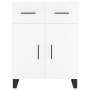 Aparador de madera de ingeniería blanco 69,5x34x90 cm de , Aparadores - Ref: Foro24-828004, Precio: 121,91 €, Descuento: %