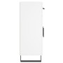 Aparador de madera de ingeniería blanco 69,5x34x90 cm de , Aparadores - Ref: Foro24-828004, Precio: 121,91 €, Descuento: %