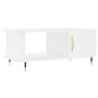 Mesa de centro madera contrachapada blanco 90x50x40 cm de , Mesas de centro - Ref: Foro24-829468, Precio: 49,31 €, Descuento: %