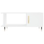 Mesa de centro madera contrachapada blanco 90x50x40 cm de , Mesas de centro - Ref: Foro24-829468, Precio: 49,31 €, Descuento: %