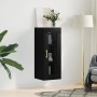 Armario de pared negro 34,5x34x90 cm de , Aparadores - Ref: Foro24-828901, Precio: 55,66 €, Descuento: %