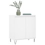 Aparador de madera contrachapada blanco 60x35x70 cm de , Aparadores - Ref: Foro24-827156, Precio: 90,28 €, Descuento: %