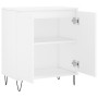 Aparador de madera contrachapada blanco 60x35x70 cm de , Aparadores - Ref: Foro24-827156, Precio: 90,28 €, Descuento: %