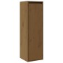 Armario de pared madera maciza de pino marrón miel 30x30x100 cm de , Estantes y estanterías - Ref: Foro24-813511, Precio: 62,...