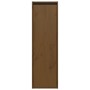 Armario de pared madera maciza de pino marrón miel 30x30x100 cm de , Estantes y estanterías - Ref: Foro24-813511, Precio: 62,...