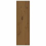 Armario de pared madera maciza de pino marrón miel 30x30x100 cm de , Estantes y estanterías - Ref: Foro24-813511, Precio: 62,...