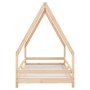Estructura de cama infantil madera maciza de pino 90x190 cm de , Cunas y camas para niños - Ref: Foro24-834492, Precio: 123,9...