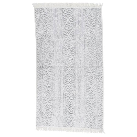 Alfombra de algodón gris claro 120x180 cm de , Alfombras - Ref: Foro24-340084, Precio: 32,48 €, Descuento: %