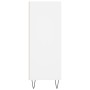 Estantería madera de ingeniería blanco 69,5x32,5x90 cm de , Librerías y estanterías - Ref: Foro24-828356, Precio: 56,18 €, De...
