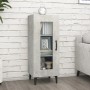Aparador de madera contrachapada gris hormigón 34,5x34x90 cm de , Aparadores - Ref: Foro24-812406, Precio: 63,98 €, Descuento: %