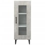 Aparador de madera contrachapada gris hormigón 34,5x34x90 cm de , Aparadores - Ref: Foro24-812406, Precio: 63,98 €, Descuento: %