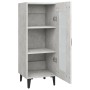 Aparador de madera contrachapada gris hormigón 34,5x34x90 cm de , Aparadores - Ref: Foro24-812406, Precio: 63,98 €, Descuento: %