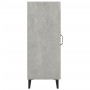 Aparador de madera contrachapada gris hormigón 34,5x34x90 cm de , Aparadores - Ref: Foro24-812406, Precio: 63,98 €, Descuento: %