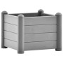 Arriate de jardín PP gris piedra 43x43x35 cm de , Maceteros y jardineras - Ref: Foro24-317579, Precio: 70,65 €, Descuento: %