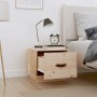 Mesita de noche madera maciza de pino 40x34x35 cm de , Mesitas de noche - Ref: Foro24-818285, Precio: 43,51 €, Descuento: %
