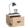 Mesita de noche madera maciza de pino 40x34x35 cm de , Mesitas de noche - Ref: Foro24-818285, Precio: 43,51 €, Descuento: %