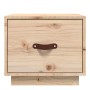 Mesita de noche madera maciza de pino 40x34x35 cm de , Mesitas de noche - Ref: Foro24-818285, Precio: 43,51 €, Descuento: %