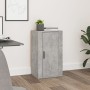 Aparador de madera contrachapada gris hormigón 40x33x70 cm de , Aparadores - Ref: Foro24-819416, Precio: 54,79 €, Descuento: %