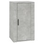 Aparador de madera contrachapada gris hormigón 40x33x70 cm de , Aparadores - Ref: Foro24-819416, Precio: 54,79 €, Descuento: %