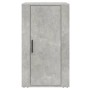 Aparador de madera contrachapada gris hormigón 40x33x70 cm de , Aparadores - Ref: Foro24-819416, Precio: 54,79 €, Descuento: %