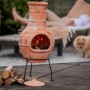 RedFire Chimenea Star Flower arcilla color paja 86037 de , Chimeneas - Ref: Foro24-411837, Precio: 184,40 €, Descuento: %