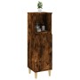 Armario de baño madera contrachapada roble ahumado 30x30x100 cm de , Muebles de baño - Ref: Foro24-819809, Precio: 56,02 €, D...