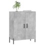 Aparador de madera de ingeniería gris hormigón 69,5x34x90 cm de , Aparadores - Ref: Foro24-827736, Precio: 84,74 €, Descuento: %