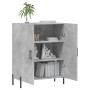 Aparador de madera de ingeniería gris hormigón 69,5x34x90 cm de , Aparadores - Ref: Foro24-827736, Precio: 84,74 €, Descuento: %