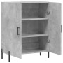 Aparador de madera de ingeniería gris hormigón 69,5x34x90 cm de , Aparadores - Ref: Foro24-827736, Precio: 84,74 €, Descuento: %