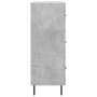 Aparador de madera de ingeniería gris hormigón 69,5x34x90 cm de , Aparadores - Ref: Foro24-827872, Precio: 98,24 €, Descuento: %