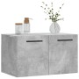 Armario de pared madera ingeniería gris hormigón 60x36,5x35 cm de , Taquillas y armarios de almacenamiento - Ref: Foro24-8300...