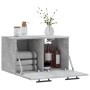 Armario de pared madera ingeniería gris hormigón 60x36,5x35 cm de , Taquillas y armarios de almacenamiento - Ref: Foro24-8300...