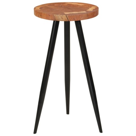 Mesa alta de troncos madera maciza de acacia Ø53x105 cm de , Mesas de cocina y de comedor - Ref: Foro24-351792, Precio: 148,2...