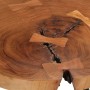 Mesa alta de troncos madera maciza de acacia Ø53x105 cm de , Mesas de cocina y de comedor - Ref: Foro24-351792, Precio: 148,2...