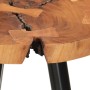 Mesa alta de troncos madera maciza de acacia Ø53x105 cm de , Mesas de cocina y de comedor - Ref: Foro24-351792, Precio: 148,2...