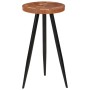 Mesa alta de troncos madera maciza de acacia Ø53x105 cm de , Mesas de cocina y de comedor - Ref: Foro24-351792, Precio: 148,2...