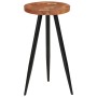 Mesa alta de troncos madera maciza de acacia Ø53x105 cm de , Mesas de cocina y de comedor - Ref: Foro24-351792, Precio: 148,2...