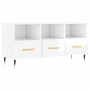 Mueble de TV madera contrachapada blanco brillo 102x36x50 cm de , Muebles TV - Ref: Foro24-829014, Precio: 58,78 €, Descuento: %