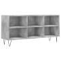 Mueble de TV madera de ingeniería gris hormigón 103,5x30x50 cm de , Muebles TV - Ref: Foro24-826992, Precio: 58,79 €, Descuen...