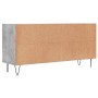 Mueble de TV madera de ingeniería gris hormigón 103,5x30x50 cm de , Muebles TV - Ref: Foro24-826992, Precio: 58,79 €, Descuen...