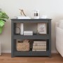 Mesa consola de madera maciza de pino gris 80x40x74 cm de , Mesas auxiliares - Ref: Foro24-821671, Precio: 96,84 €, Descuento: %