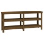 Banco de trabajo madera maciza de pino marrón miel 181x50x80 cm de , Mesas de trabajo - Ref: Foro24-823657, Precio: 217,47 €,...