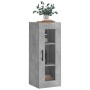 Armario de pared gris hormigón 34,5x34x90 cm de , Aparadores - Ref: Foro24-828936, Precio: 42,14 €, Descuento: %
